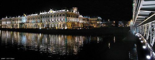 ночнОе эрмитАжно-мостОвое :)