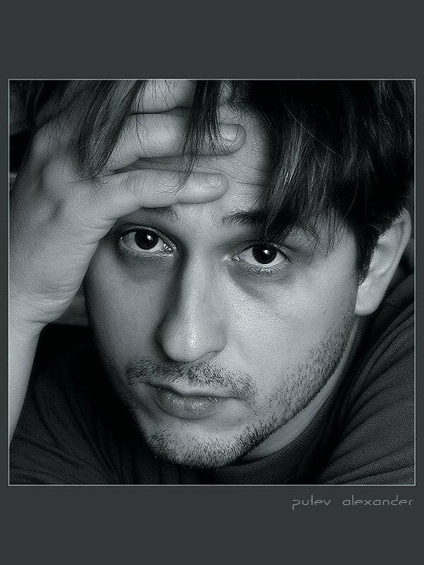 мысли,серия,мужчина,взгляд,настроение,nikon coolpix 990, Александр Путев