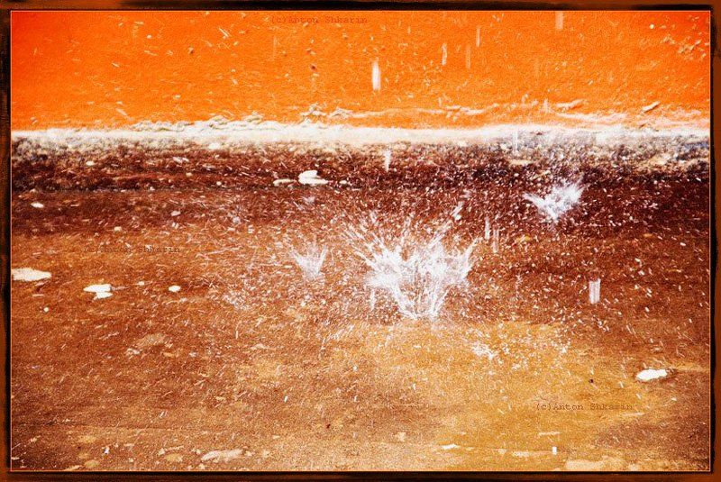 оранжевый, дождь оранжевый дождь фото превью