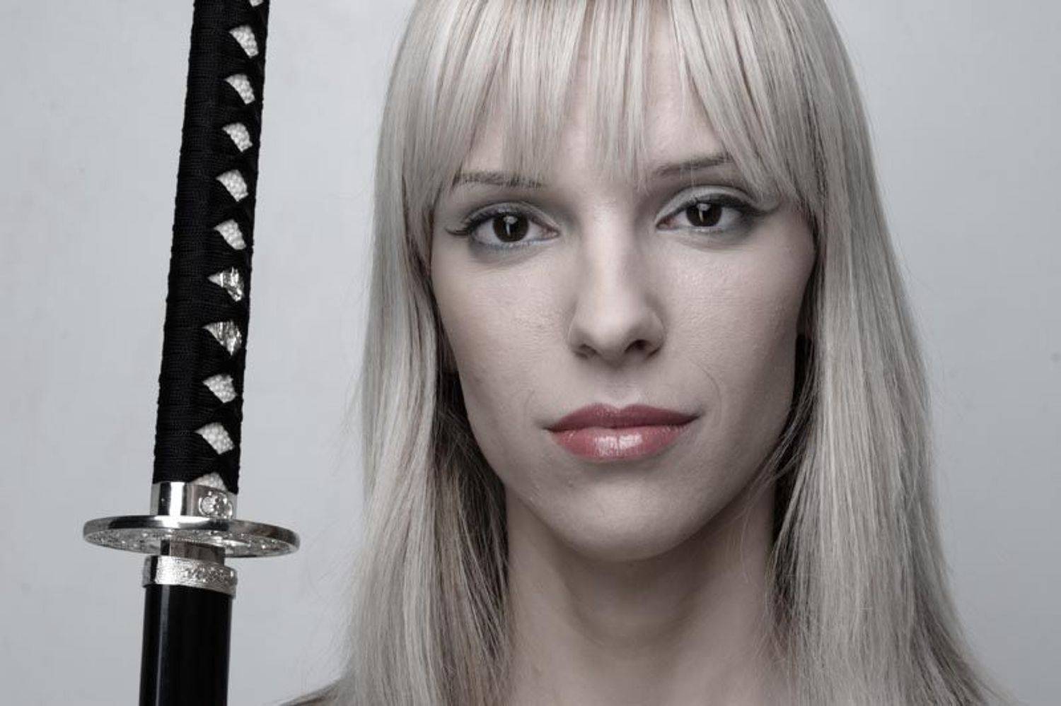 ума, меч, глаза, лицо, бьюти, девушка,, Vincent