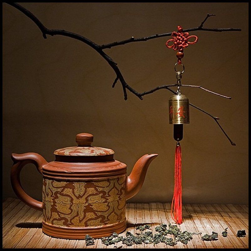 Этюд с зеленым чаем фото превью