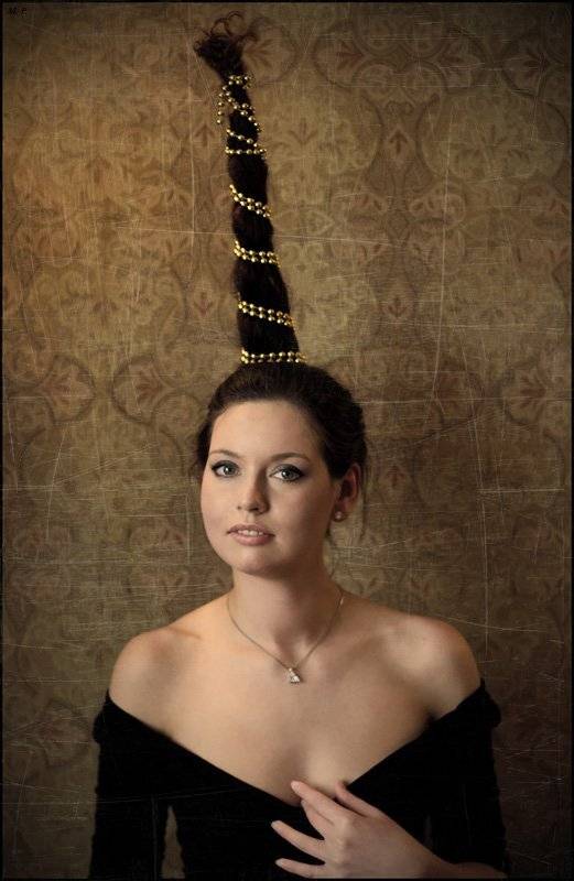 ольга коса портрет девушка, Петрова Мария