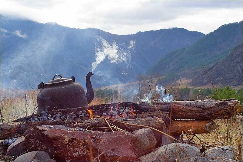 кату, чайник, утро, Gleb