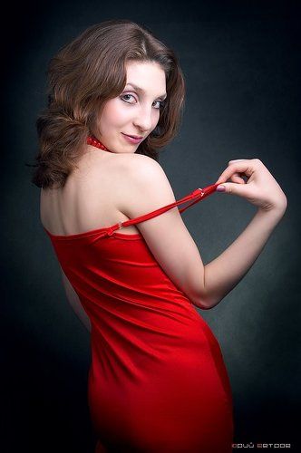 Lady in Red