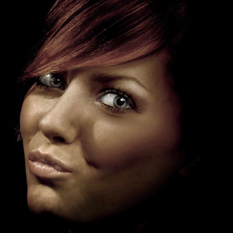 рыжая фото превью