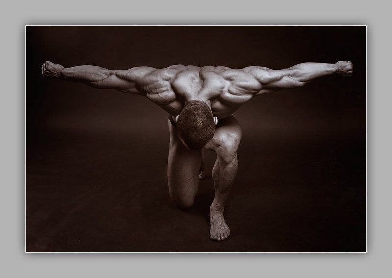 ню, мужчина  фото превью