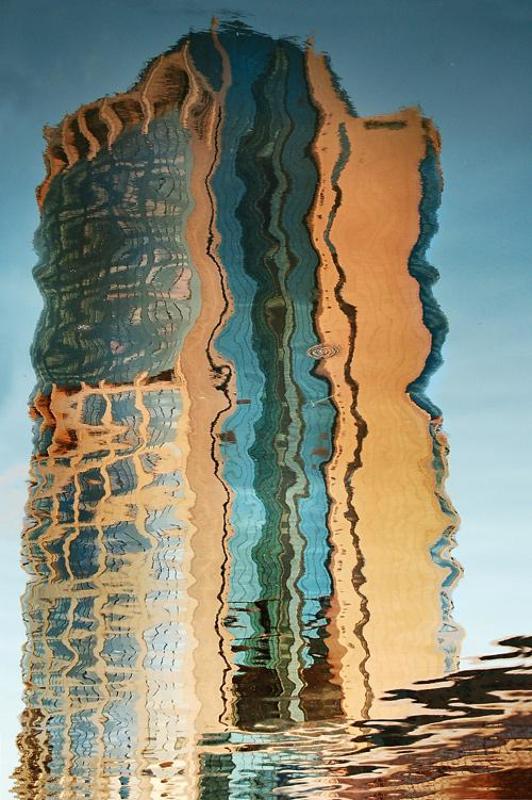 архитектура, отражение, город Джаз... фото превью