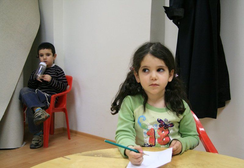 детство, детский сад, дети, девочка, мальчик В детском саду фото превью