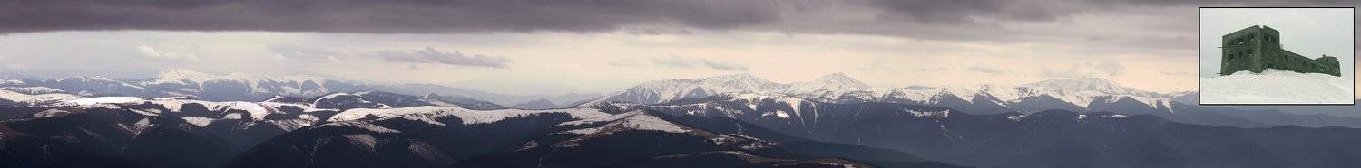 горы, карпаты, чорногорские хребты, панорама, украина, гора поп-иван, обсерватория, Андрій Слободян (Dorian)