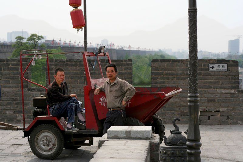 crypticaliens, китай Сианьские трактористы фото превью