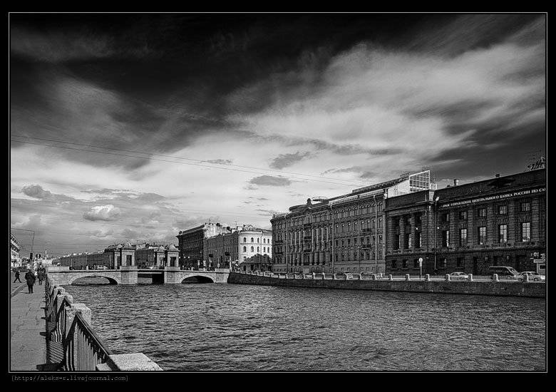 питер,набережная реки фонтанки, Александр Рогачёв