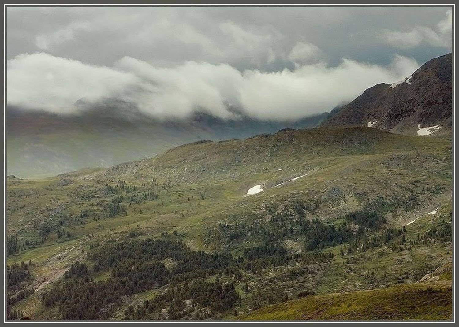 горы , облака, Алексей