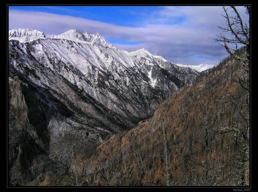 горы, саяны, бурятия, зима, Игорь Глушко