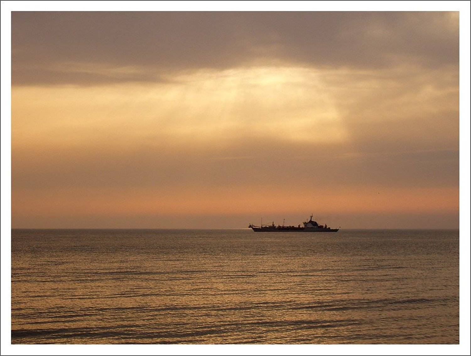 балтийское море, балтийск, вечер, корабль, И.И.