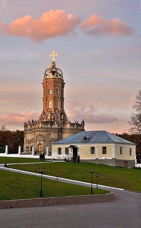 церковь закат Церковь Знамения... [2] фото превью
