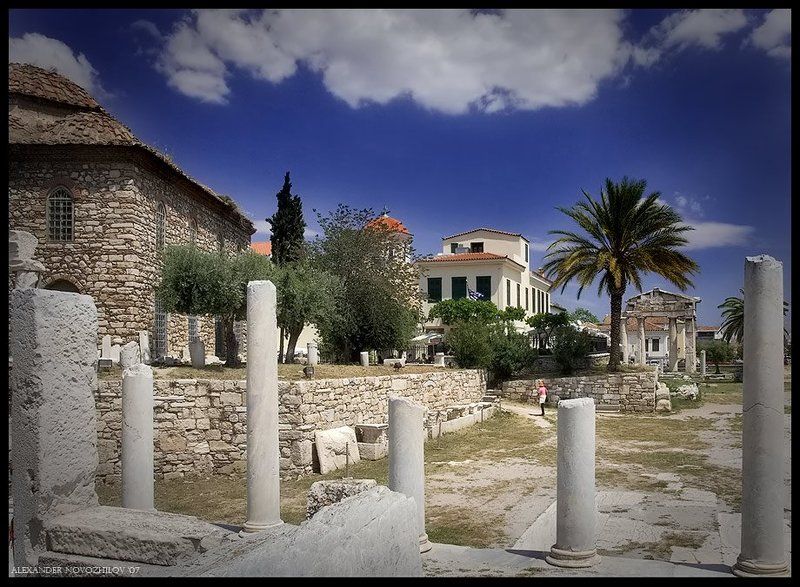 греция, раскопки, афины .greece - atheens - excavation фото превью