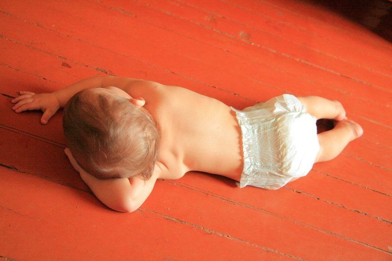 ребенок, утро Утро фото превью