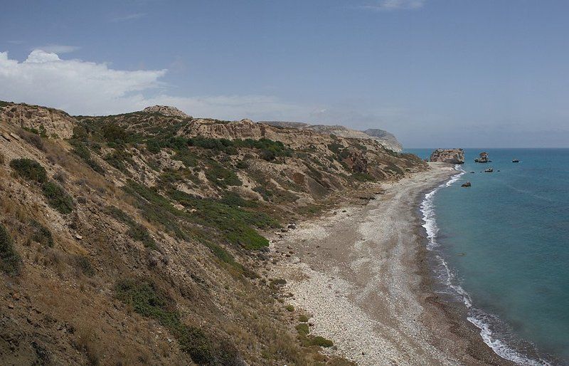 остров кипр камни афродиты море Погода наладилась! фото превью