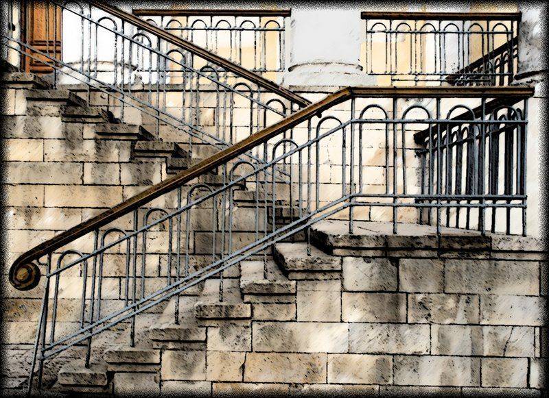 лестница, геометрия, линейность, senjor