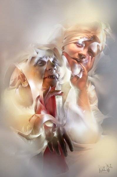 светографика, портрет, свет,  размышление, жанр, сюжет, HoryMa (ХориМа)