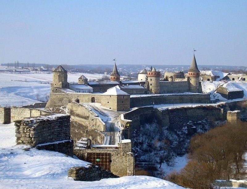 замок, камянец - подолский, украина, башня Замок Камянец - Подолский фото превью