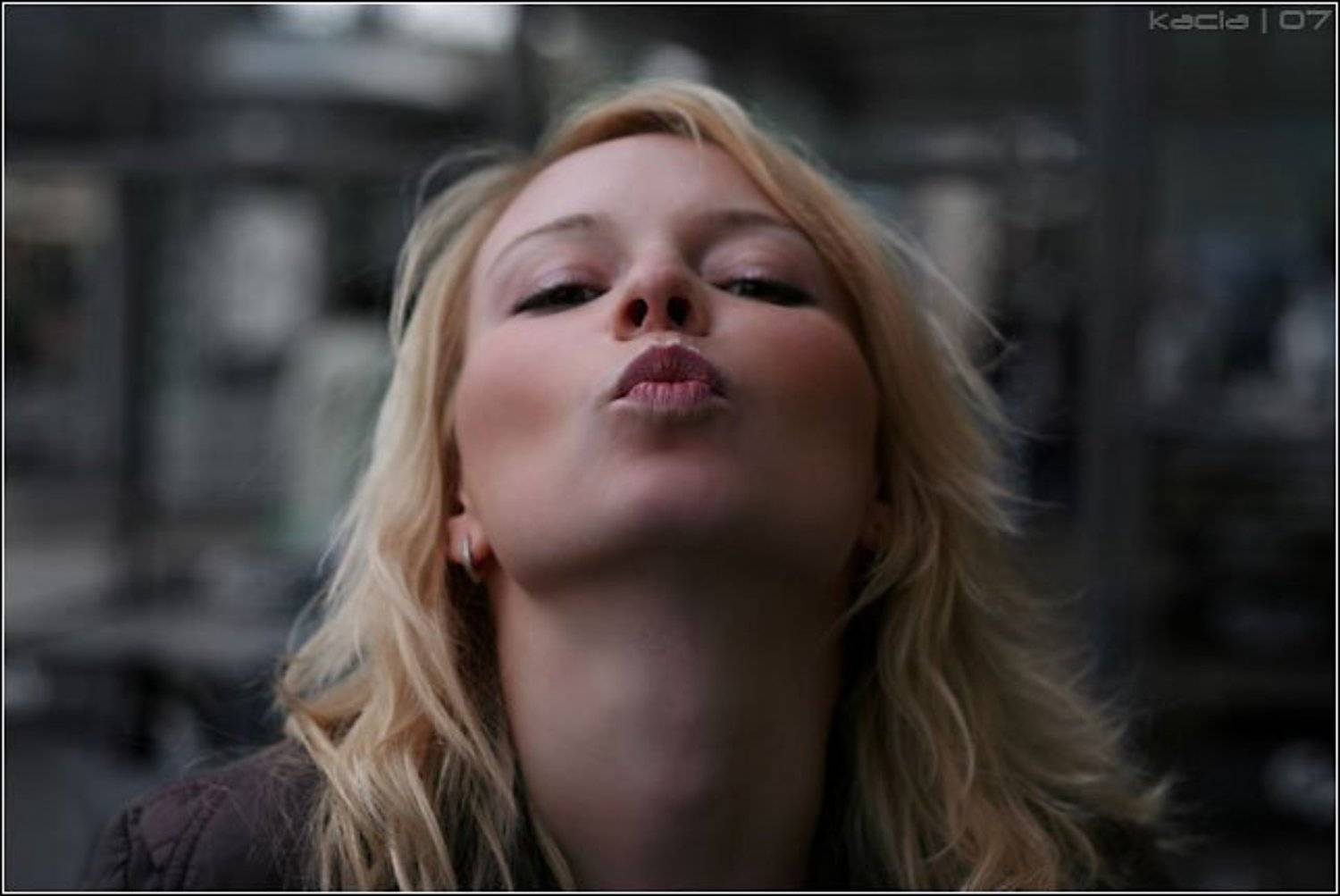 портрет, поцелуй, настя, kacia