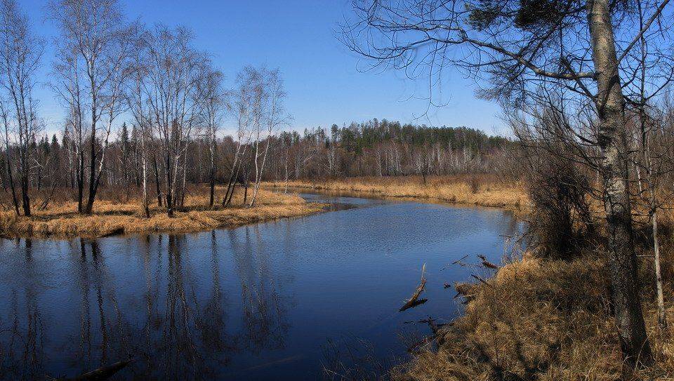 бурятия, река, кика, весна, Олег Шубаров