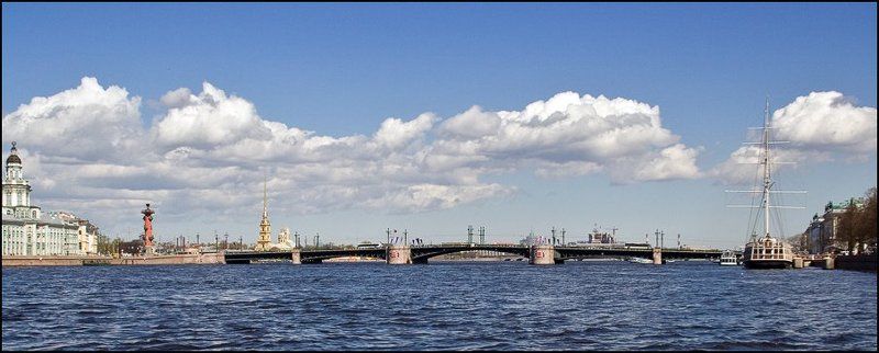 питер, дворцовый мост Дворцовый мост фото превью