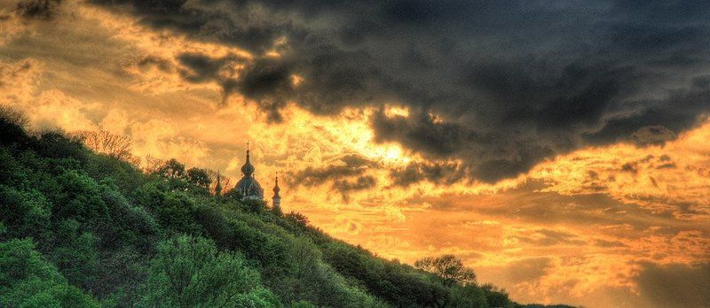 андреевская церковь, подол, hdr *** фото превью