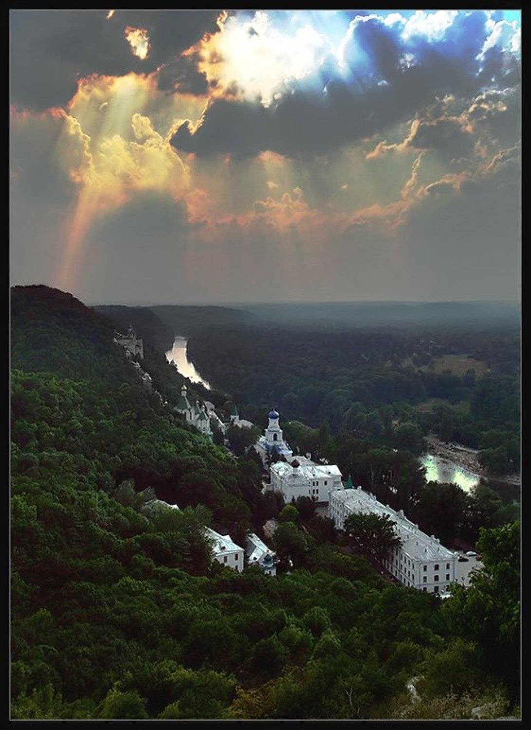 храм, монастырь, дождь, тучи, i_go, i_GO