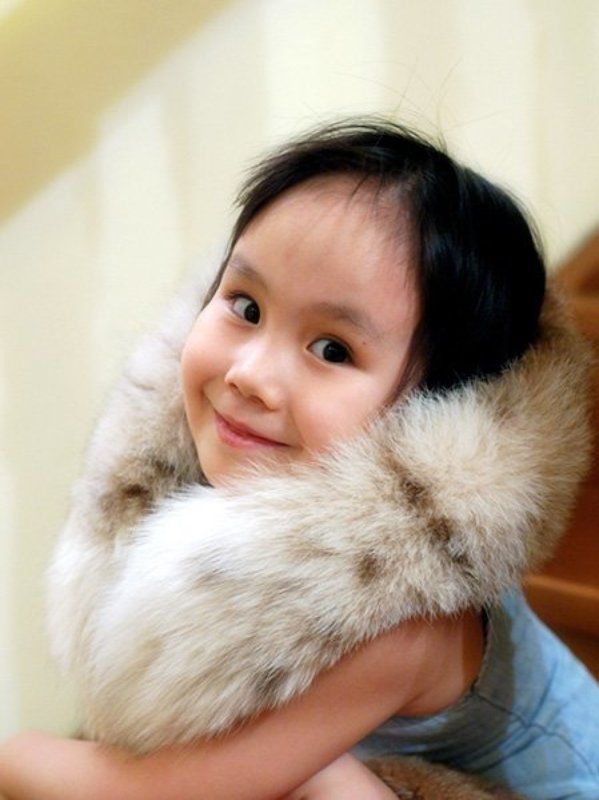 портрет, дети маленькая модель фото превью