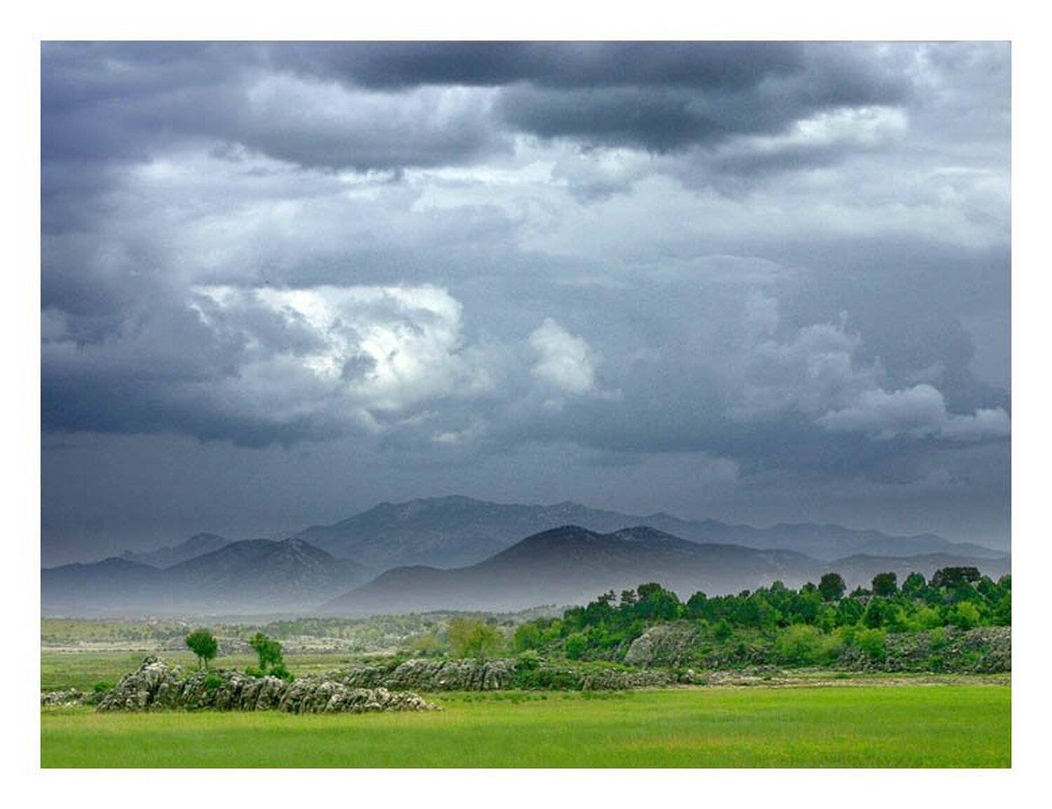 турция, горы, скалы, грозовые тучи, Shimizu