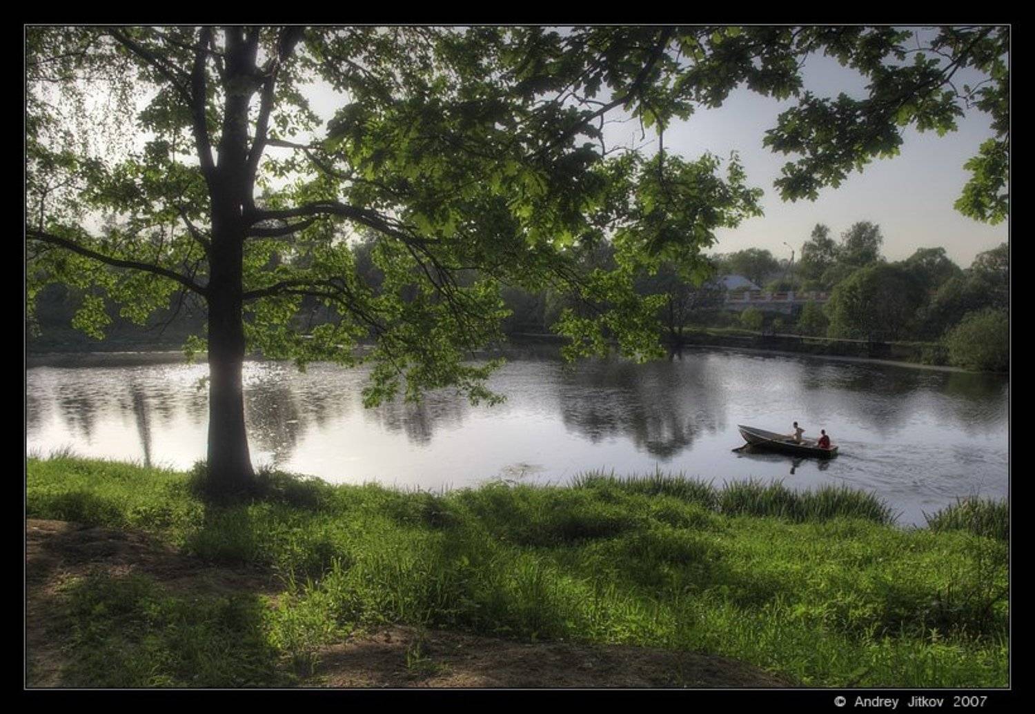 голицыно, пруд, лодка, пезаж, photohunter, Андрей Житков