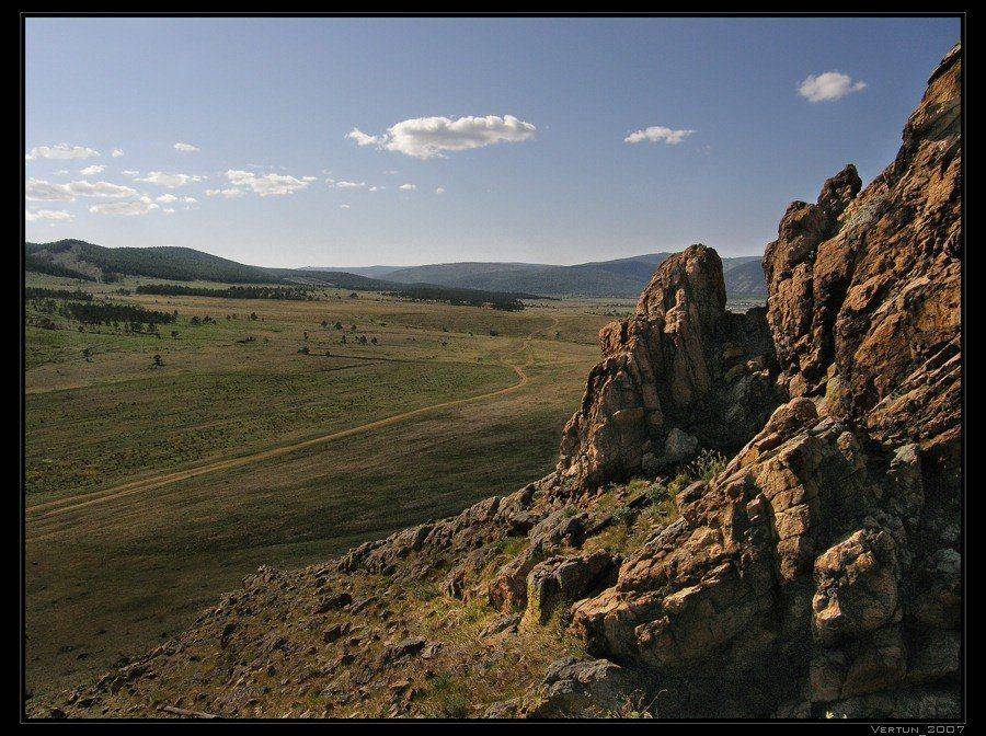 гора, долина, бурятия, Игорь Глушко