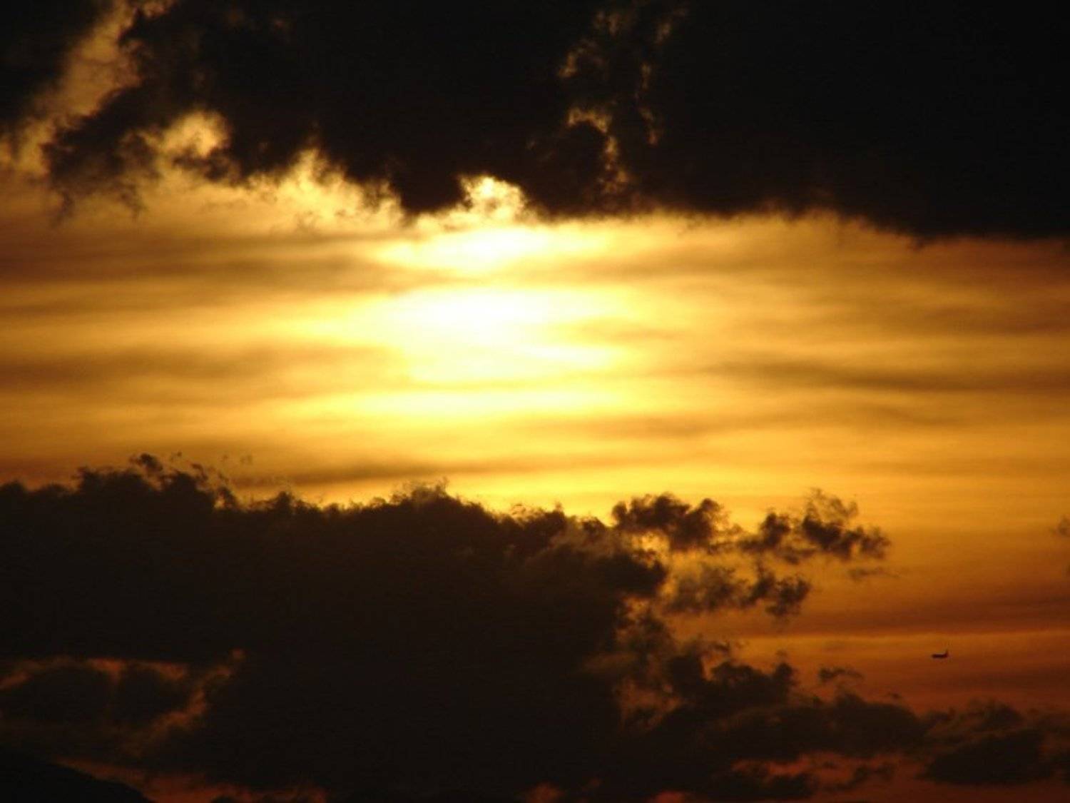 небо, самолет, тучи, облака, Андрій Слободян (Dorian)