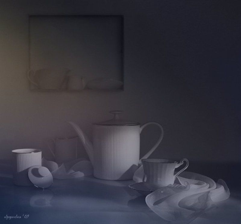 фото, чай, натюрморт Остывший чай фото превью