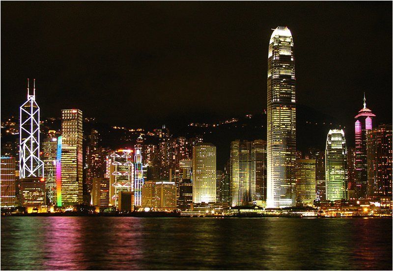 Набережная Гонконга фото превью