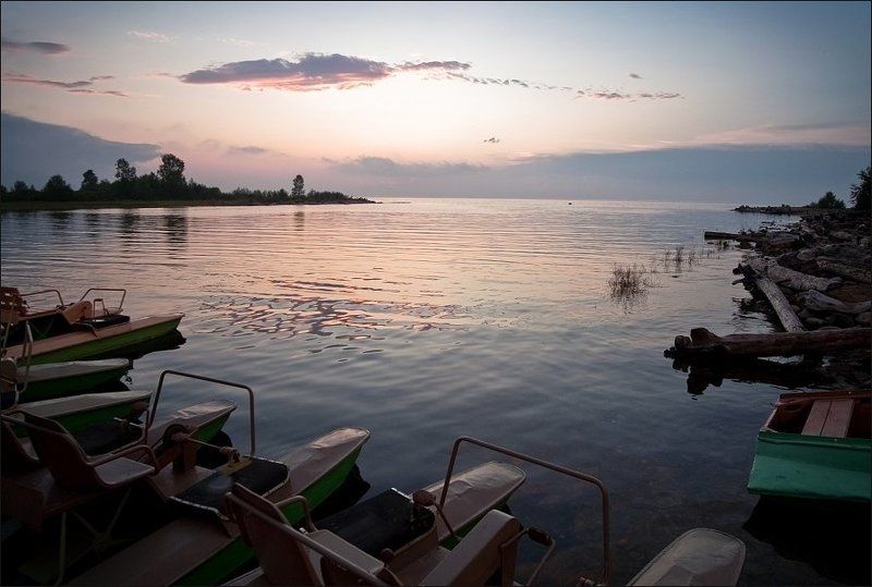 закат над Байкалом фото превью