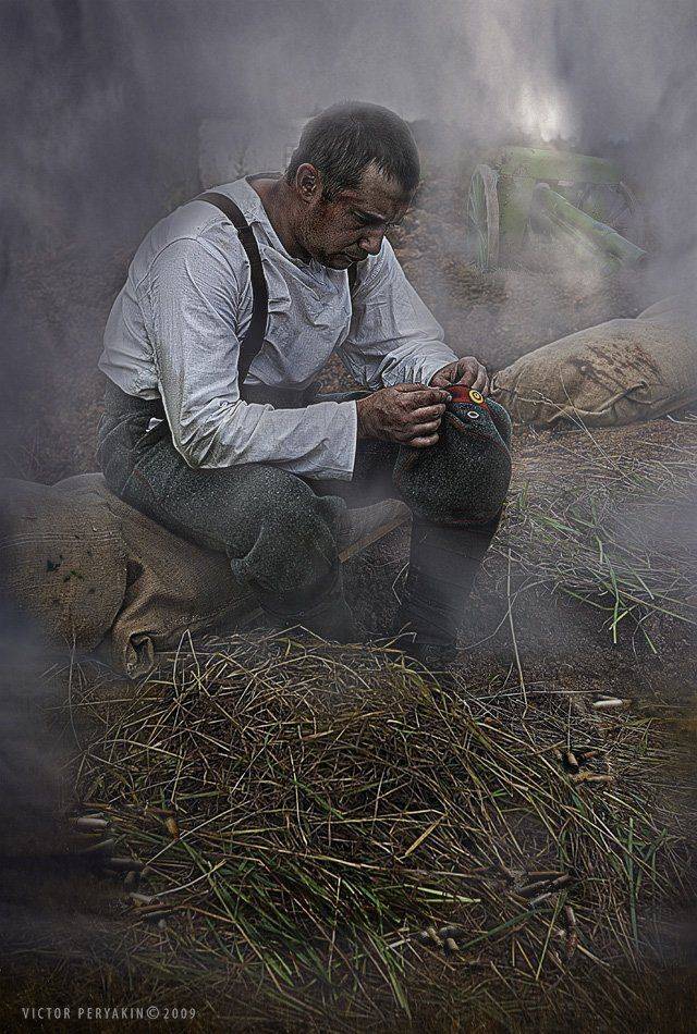 первая мировая, один пушка, после боя ,укрепления война 1916 реконструкция, Виктор Перякин