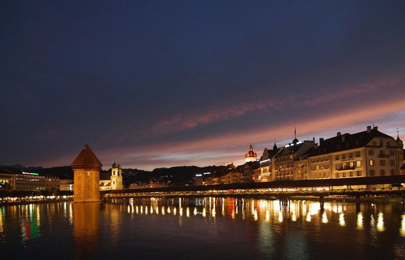 Ночной Люцерн фото превью