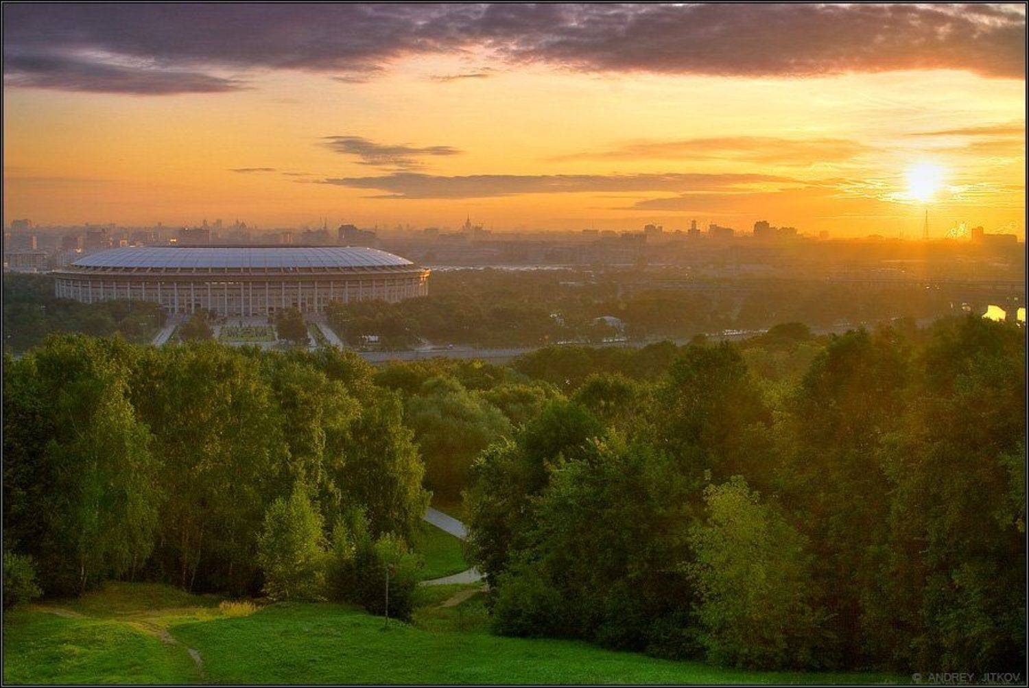 пейзаж, москва, Андрей Житков