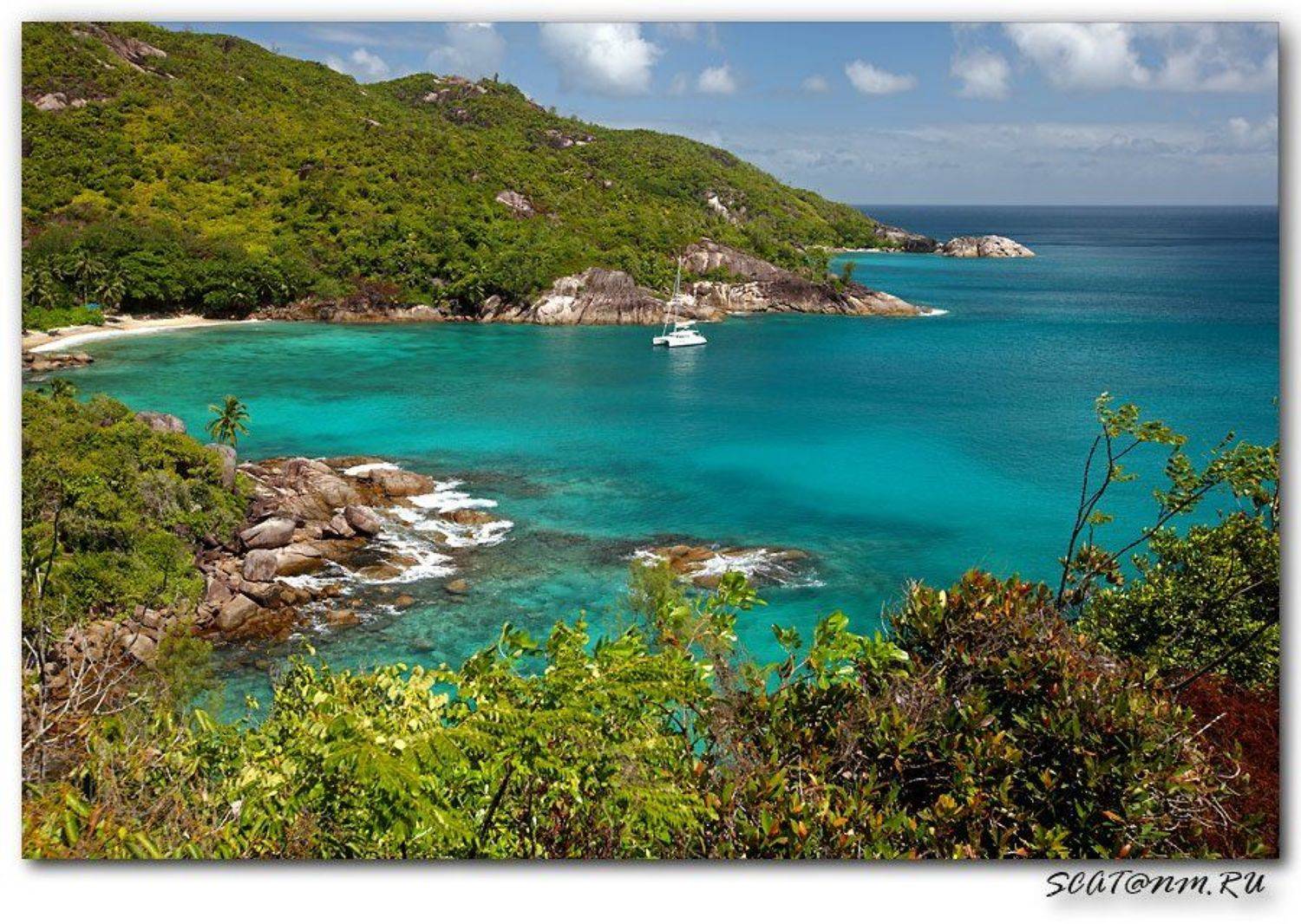 anse major, seychelles, mahe, острова, пляж, катамаран, Андрей (SCAT)