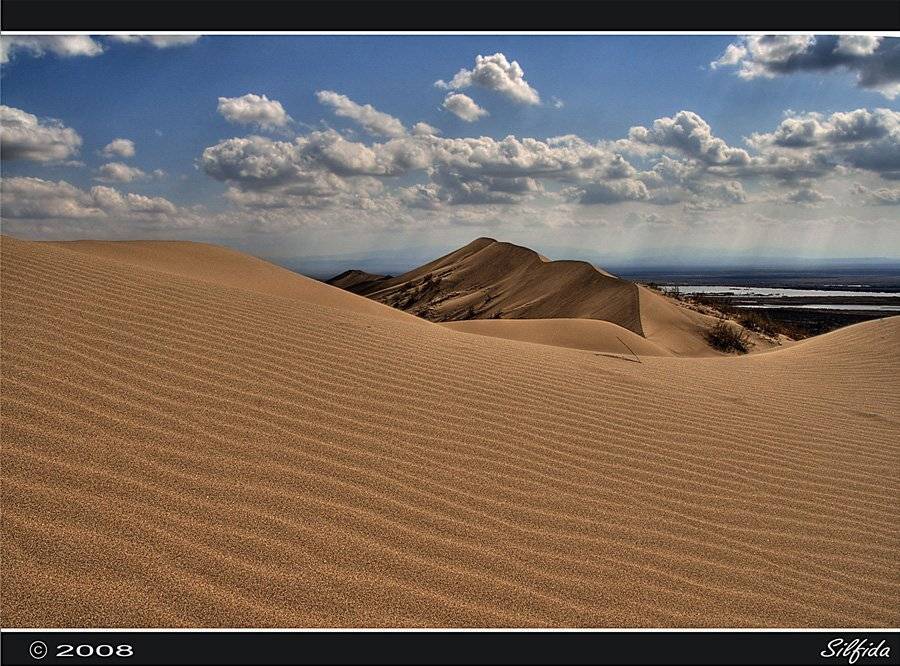 природа, бархан, песок, Silfida