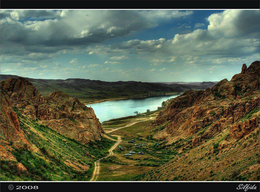 река, скалы, Silfida