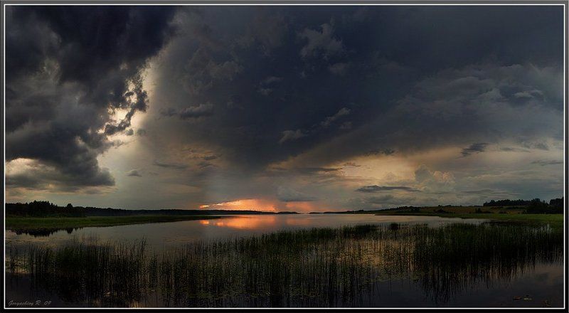 панорама Где то близко Онежье фото превью