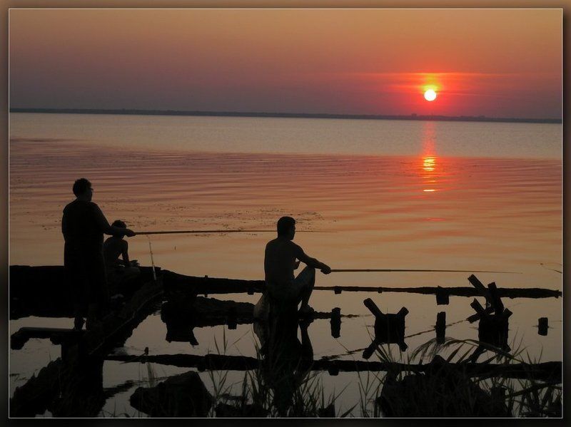 белгород-днестровкий,лиман,одесса Вечерняя медитация фото превью