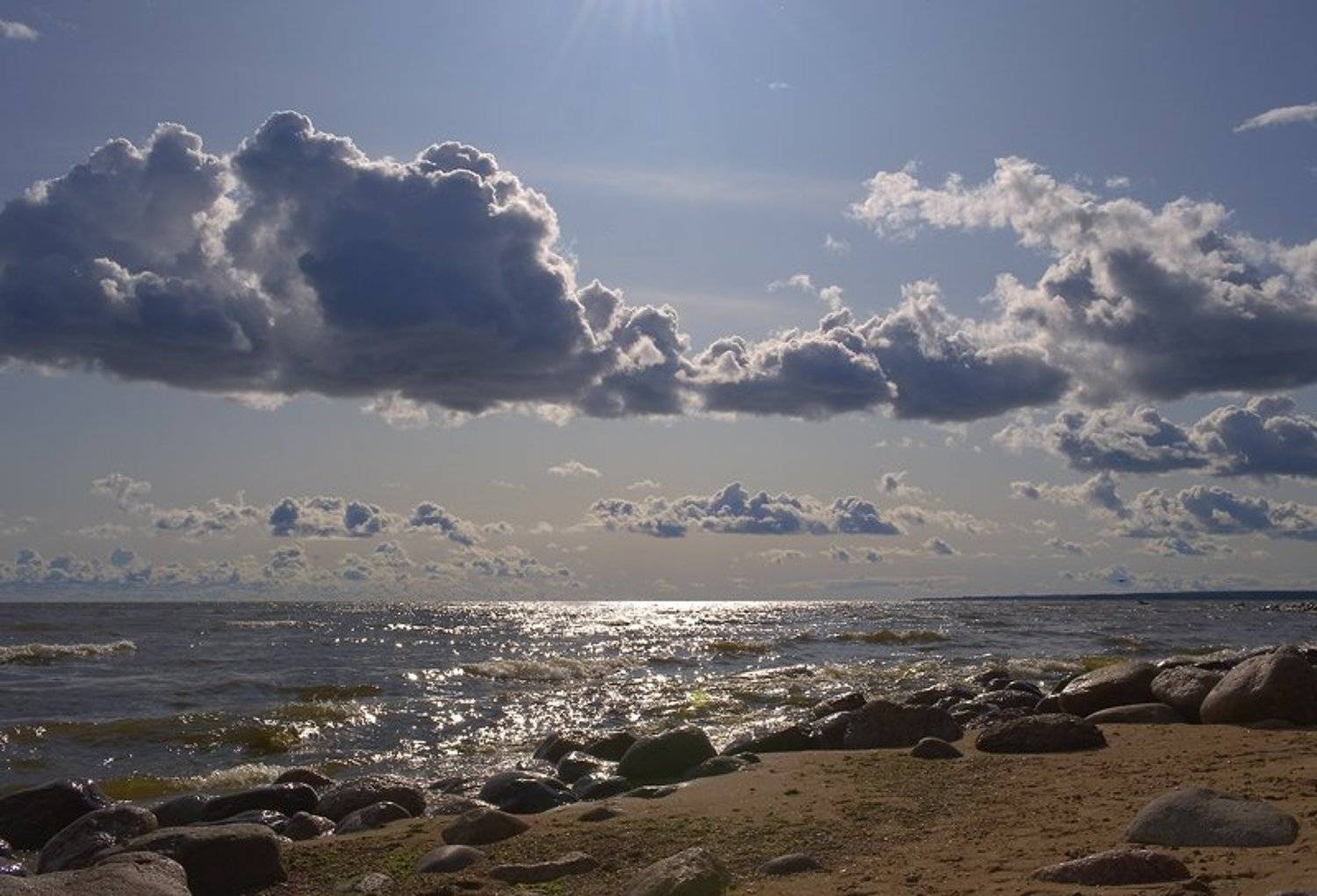 облака,вода,камни, Ольга Новикова