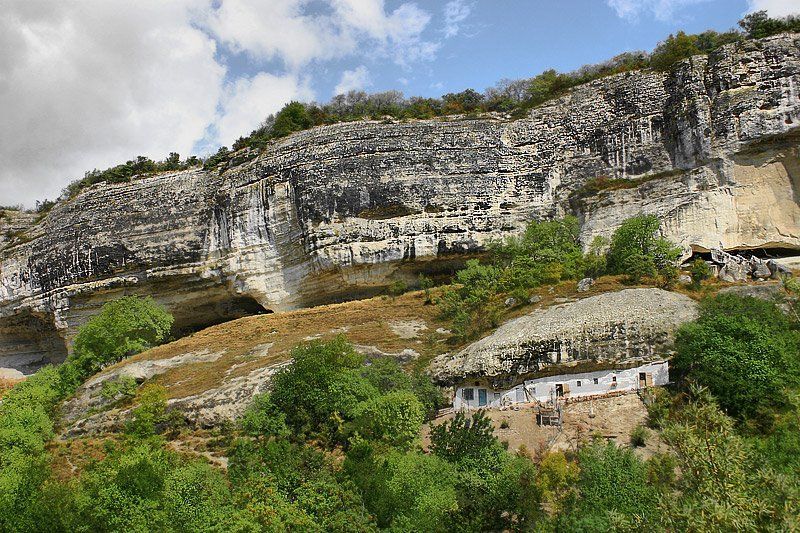 крым, горы, дом, хоз, постройка Домик в горах... фото превью
