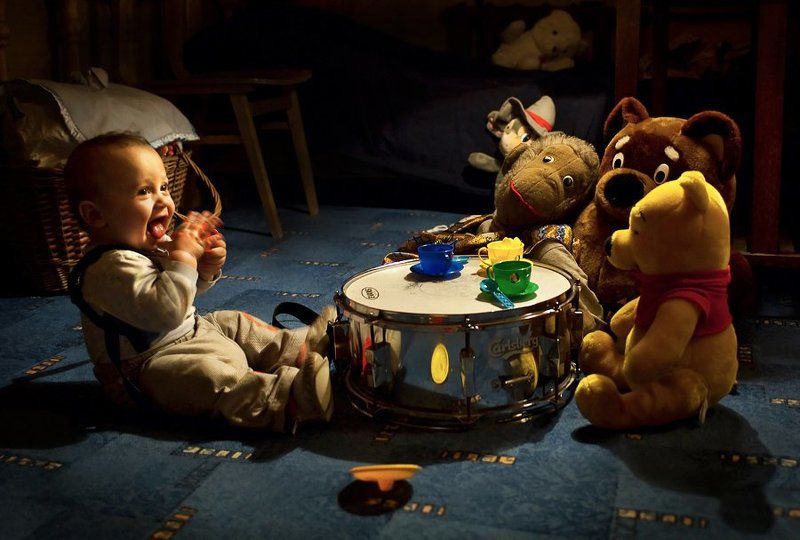 Вечернее чаепитие фото превью