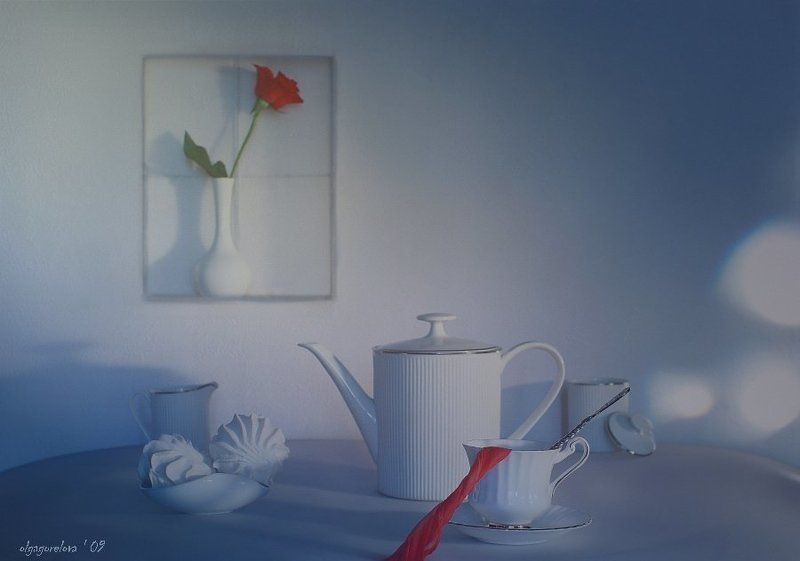 фото, роза, красное, натюрморт красный чай фото превью